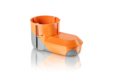 1 STÜCK F-tronic Hohlwand Elektronikdose orange winddicht E5000 (7350066)