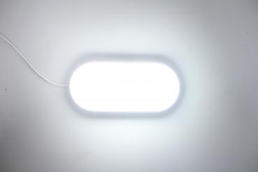 SHADA LED-Armatur Wandleuchte oval 10W 850lm 4000K, IP54, EEC: F (0800407) ***RESTPOSTEN***