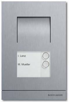 Busch-Jäger 83101/2-660 Türkommunikation Außenstation Audio 2-fach edelstahl