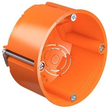 25 STÜCK (VPE) Kaiser 9063-02 Hohlwandschalterdose 49mm orange