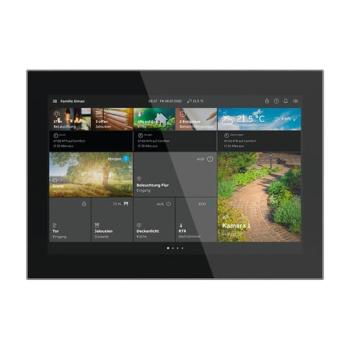 Busch-Jaeger Innenstation Busch-Smart Touch 10 Zoll Farbe: schwarz/edelstahl (ST/U10.1.11-811)