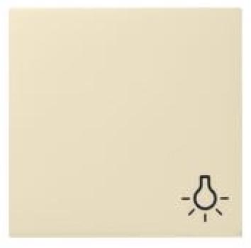 Gira 028501 System 55 Wippe mit Symbol Licht Cremeweiß glänzend ***RESTPOSTEN***