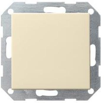 Gira 012601 System 55 Tastschalter mit Wippe Universal-Aus/Wechselschalter Cremeweiß glänzend ***RESTPOSTEN***