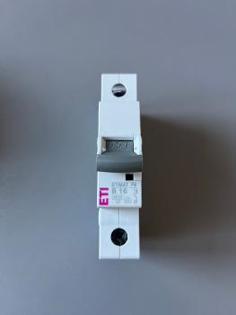 ETI Etimat P6 Leitungsschutzschalter B16A 1-polig 6kA 001900010