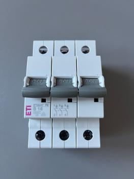 ETI Etimat P6 Leitungsschutzschalter B16A 3-polig 6kA 001900310