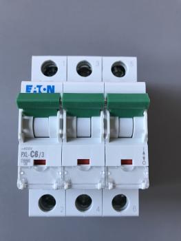 EATON Leitungsschutzschalter FUG PXL-C6/3 C6A 3polig (236420)