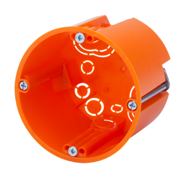 25 STÜCK (VPE) F-Tronic Hohlwand Geräte-Verbindungsdose Tiefe 62mm, Fräsloch 68mm E117 (7350165)