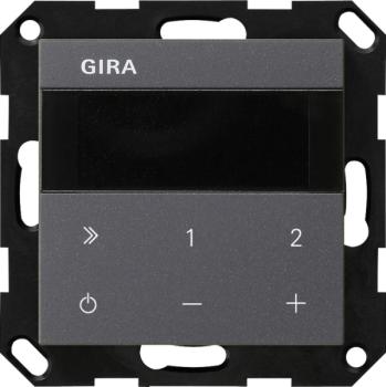 Gira 232028 System 55 Unterputz-Radio IP Anthrazit