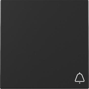 Gira 3286005 System 55 Wippe mit Symbol Klingel Schwarz matt