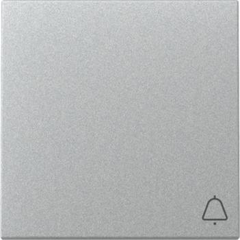 Gira 328626 System 55 Wippe mit Symbol Klingel Farbe Aluminium lackiert