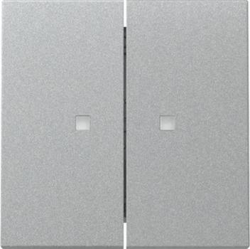 Gira 363126 System 55 Serienkontrollwippe für Kontrollschalter Farbe Aluminium lackiert