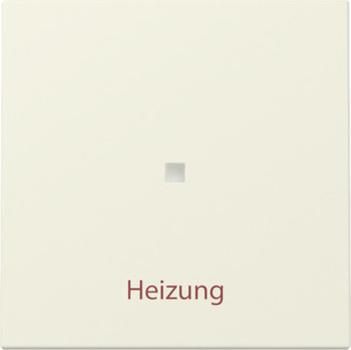 Gira 367801 System 55 Kontrollwippe mit Aufdruck Heizung Ein/Aus Cremeweiß glänzend