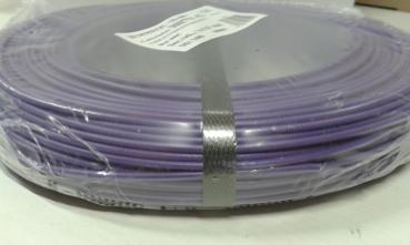 100 Meter H05V-K 1x0,5mm² mehrdrähtige Aderleitung, Farbe: Violett