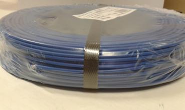 100 Meter H07V-U 1x10mm² eindrähtige Aderleitung, Farbe: hellblau