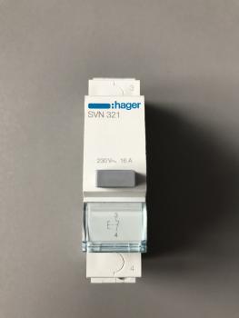 Hager SVN321 Taster 16A 1 Öffner 230V AC 1PLE