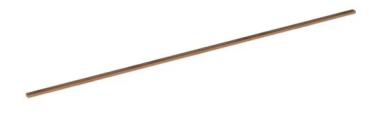 Hager ZM13C Sammelschiene, universZ, CU Kupfer 12x5mm, 3-feldrig  ***RESTPOSTEN***