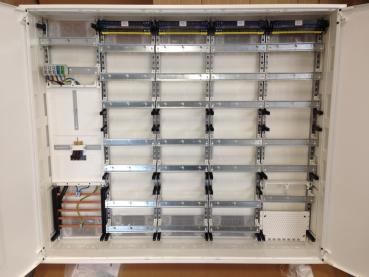 F-tronic Zählerschrank 1x 3.HZ Zählerfeld + 3x Verteilerfeld + 1x Verteilerfeld mit APZ, 5-feldrig