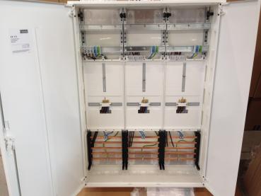 F-tronic Zählerschrank 3x 3.HZ Zählerfeld, 3-feldrig