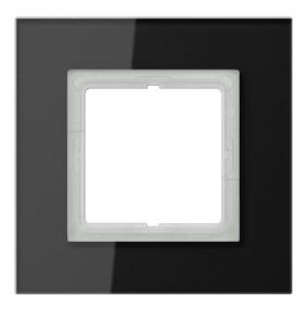 Jung LSP981GLSW Rahmen 1-fach Glas schwarz LS plus