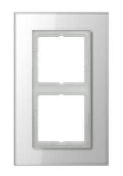 Jung LSP982GLWW Rahmen 2-fach alpinweiss LS plus ***RESTPOSTEN***
