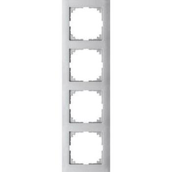 Merten MEG4040-3660 Rahmen M-Pure 4-fach System M aluminium