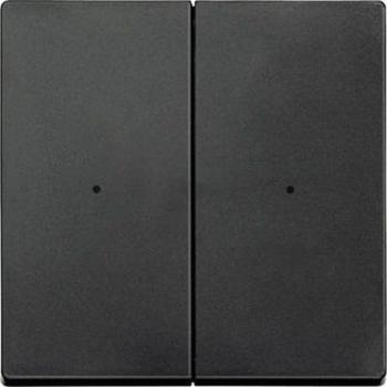 Merten MEG5220-0414 System M Wippen für Taster-Modul 2-fach anthrazit