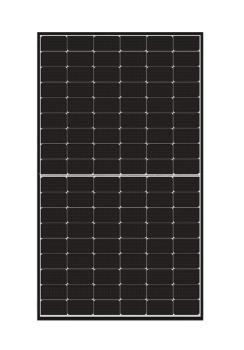 36 Stück (1 Palette) Jinko Solarmodul PV-Modul Photovoltaik 440Wp, Rahmen schwarz/Rückseite weiss, Half Cell (JKM440N-54HL4R-V)