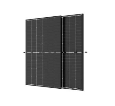 36 Stück (1 Palette) Trina Solarmodul PV-Modul Photovoltaik Vertex S+ 435Wp, Rahmen schwarz/Front transparent/Bifazial Glas Glas (TSM-435NEG9RC.27)