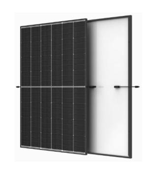 36 Stück (1 Palette) Trina Solarmodul PV-Modul Photovoltaik Vertex S+ 445Wp, Rahmen schwarz/Rückseite weiss (TSM-445NEG9R.28)
