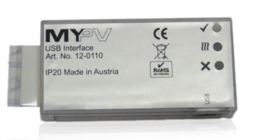 My-PV USB-Interface zur Datenauswertung am PC, für DC-ELWA Heizstab, 12-0110