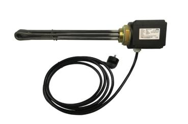 My-PV Einschraubheizkörper 3kW 1~, 11/2 Zoll Gewinde, Schuko Stecker, 20-0500