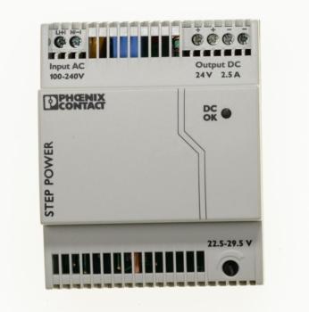 SMA Hutschienen-Netzteil 2,5A / 24V DC, CLCON-PWRSUPPLY