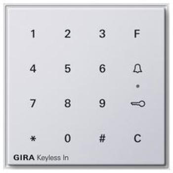 Gira 260566 TX44 Keyless In Codetastatur Reinweiß