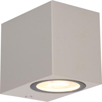 SHADA LED outdoor - Wandleuchte San Diego - für 1x GU10, IP44, Farbe grau, ohne Leuchtmittel (1000664)