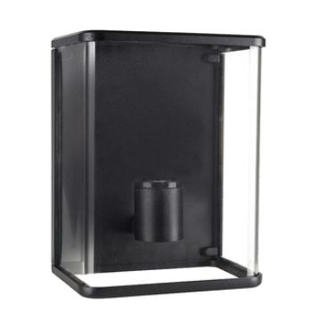 SHADA Wandleuchte Paxton Glas Farbe schwarz für 1x E27, ohne Leuchtmittel (1000669)