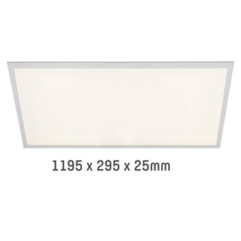 SHADA LED-Panel 25W 4320lm 4000K neutralweiss, 300x1200mm, (UGR19), EEC: B (0801082)