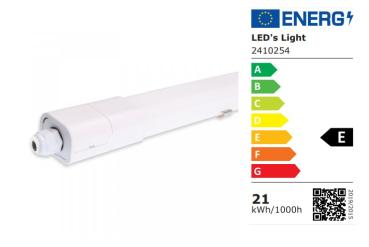 SHADA LED-Feuchtraumleuchte 21W 2350lm 4000K, 120cm, IP65, EEC: E (2410254)