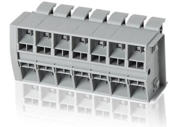 F-Tronic SLKS74 Steuerleitungsklemme 7pol. steckbar, 4 Abgänge je Pol (7110015)