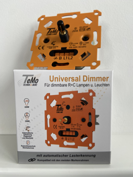 TeMo T&More® Universal-Dimmer-Einsatz 191014TEM