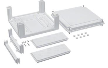 Kabelanschlusskasten U84LE , univers, 324x307x149mm, IP54, SKII, leer für Erweiterung