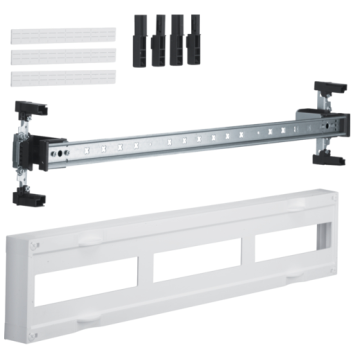 Hager UD13B1 Baustein, universN, 150x750mm, , für Reiheneinbaugeräte waagerecht, 3x12 PLE