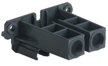 Hager UZ04A1 Haubenturm doppelt, universZ, niedrig, mit Schrauben