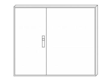 F-Tronic Wandverteiler Leerschrank ZA115 IP31 1100x1300x210mm