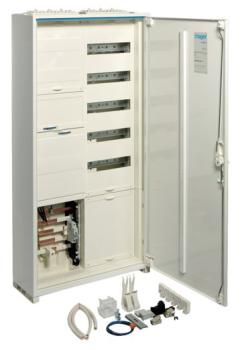 Hager Zählerschrank ZB32SET15LK 1x eHZ Zählerfeld + 1x Verteilerfeld 5-reihig 1100mm mit APZ-Raum