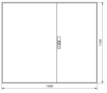 Hager Zählerschrank 4x eHZ Zählerfeld + 2x Verteilerfeld 7-reihig + 1x Multimediafeld mit APZ-Raum ZB35S (inkl. Datenschnittstelle und RJ45-Buchse)