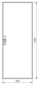 Hager Zählerschrank 2x 3.HZ Zählerfeld + 1x Verteilerfeld mit APZ, ZB52S