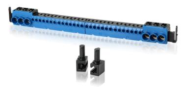 F-Tronic ZSSKN17N Steckklemme N/N je 3x schraubbar bis 25mm² und je 14x steckbar bis 4mm² (7110023)