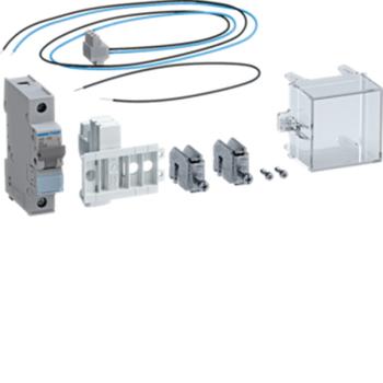 Hager ZY5N1LS Bestückungspaket für Spannungsversorgung RfZ BH:1400mm LS 6A
