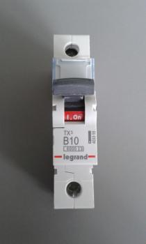 Legrand Leitungsschutzschalter B10A - TX3, 6kA, 1-polig (403355)