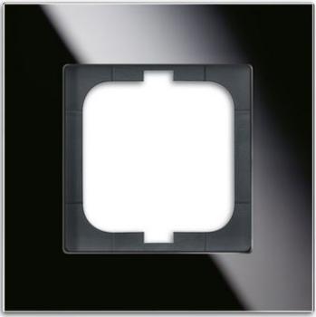 Busch-Jaeger 1721-825 Rahmen 1-fach carat Glas schwarz